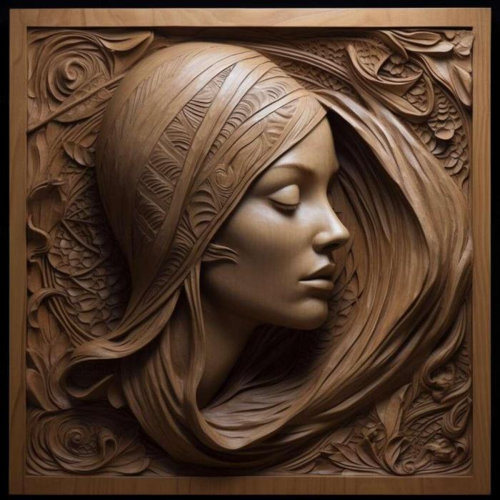 نموذج ثلاثي الأبعاد لآلة CNC 3D Art 